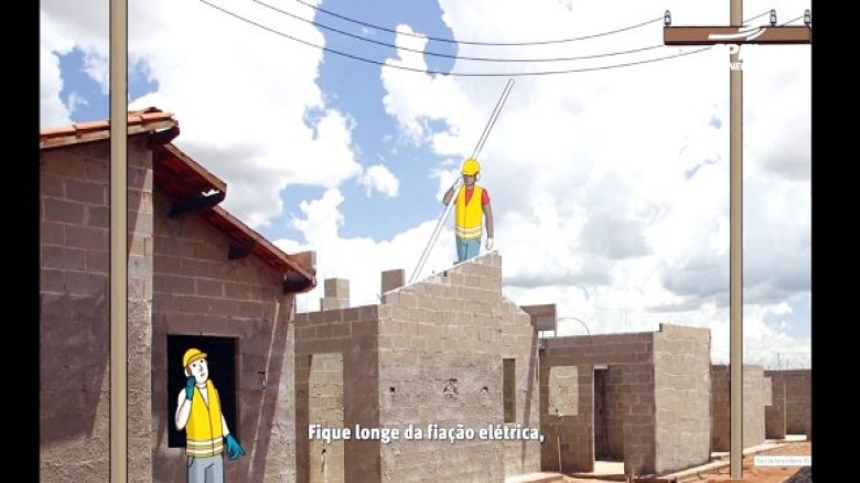 Acidentes com rede elétrica podem ser 100% evitados durante construções e reformas