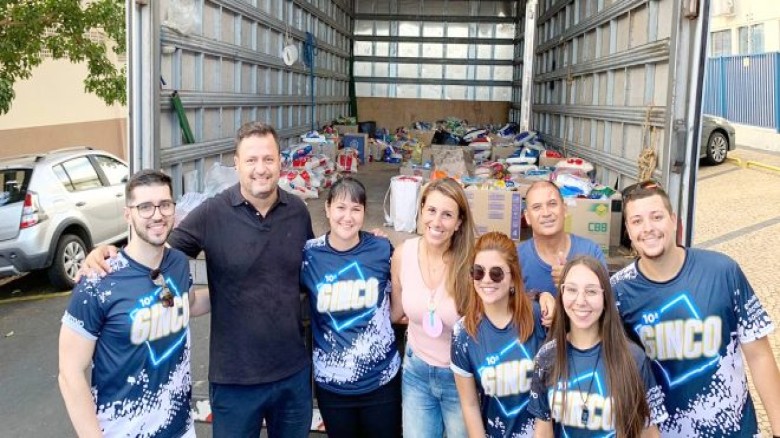 Gincana do Colégio Objetivo arrecada 1 tonelada de alimentos ao Fundo Social