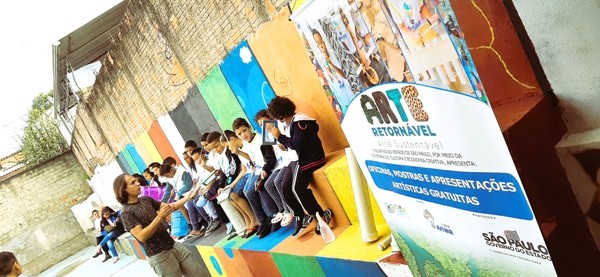 Projeto do Instituto Avivar em Sumaré alia arte e defesa do meio ambiente