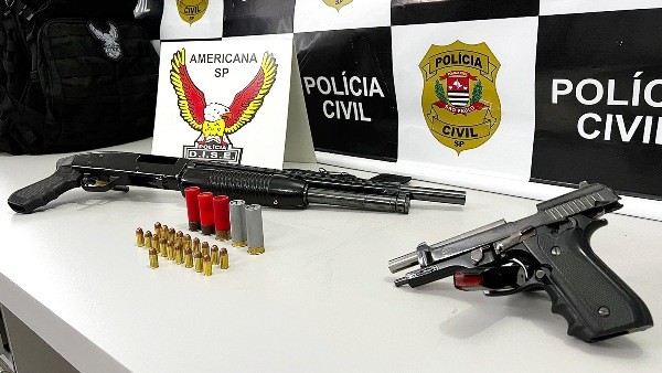 Dise apreende armas em imóvel investigado por tráfico em Sumaré