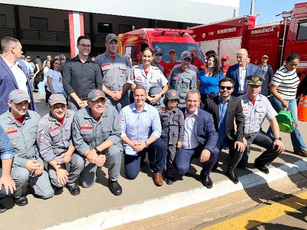 ‘Um sonho realizado’, destaca Leitinho ao inaugurar Corpo de Bombeiros; efetivo já trabalha