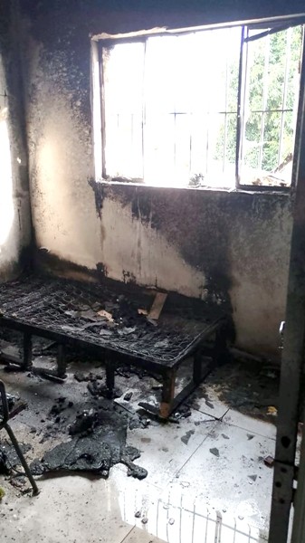 Criança é resgatada após incêndio em casa em Paulínia