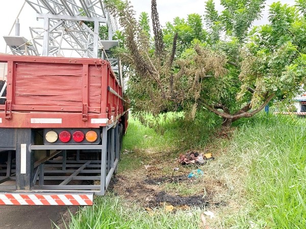 Corpo carbonizado é achado ao lado de parque de diversões em Hortolândia