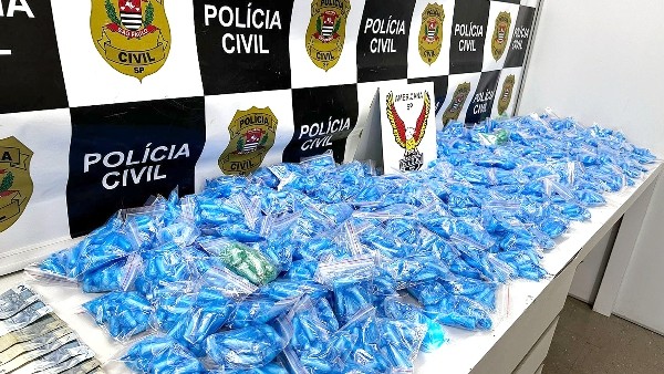 5 mil pinos de cocaína são localizados em ‘casa bomba’ em Sumaré