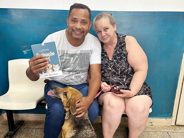 DPBEA promove reencontro entre tutor e cão desaparecido em Hortolândia