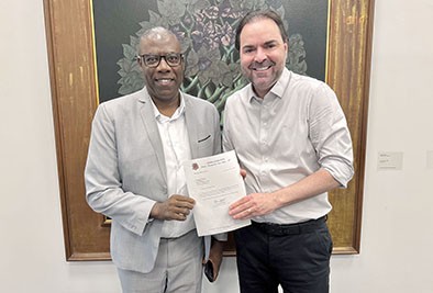 Oséias Jorge busca investimentos para Nova Odessa