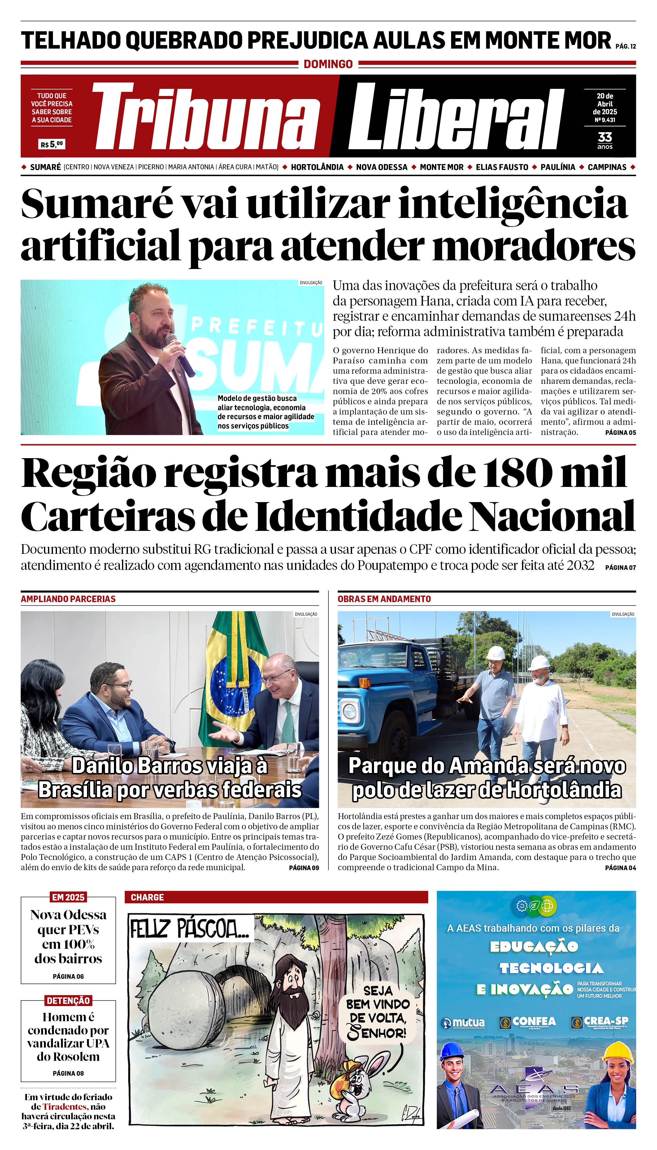 Edição de Domingo - 20-04-2025