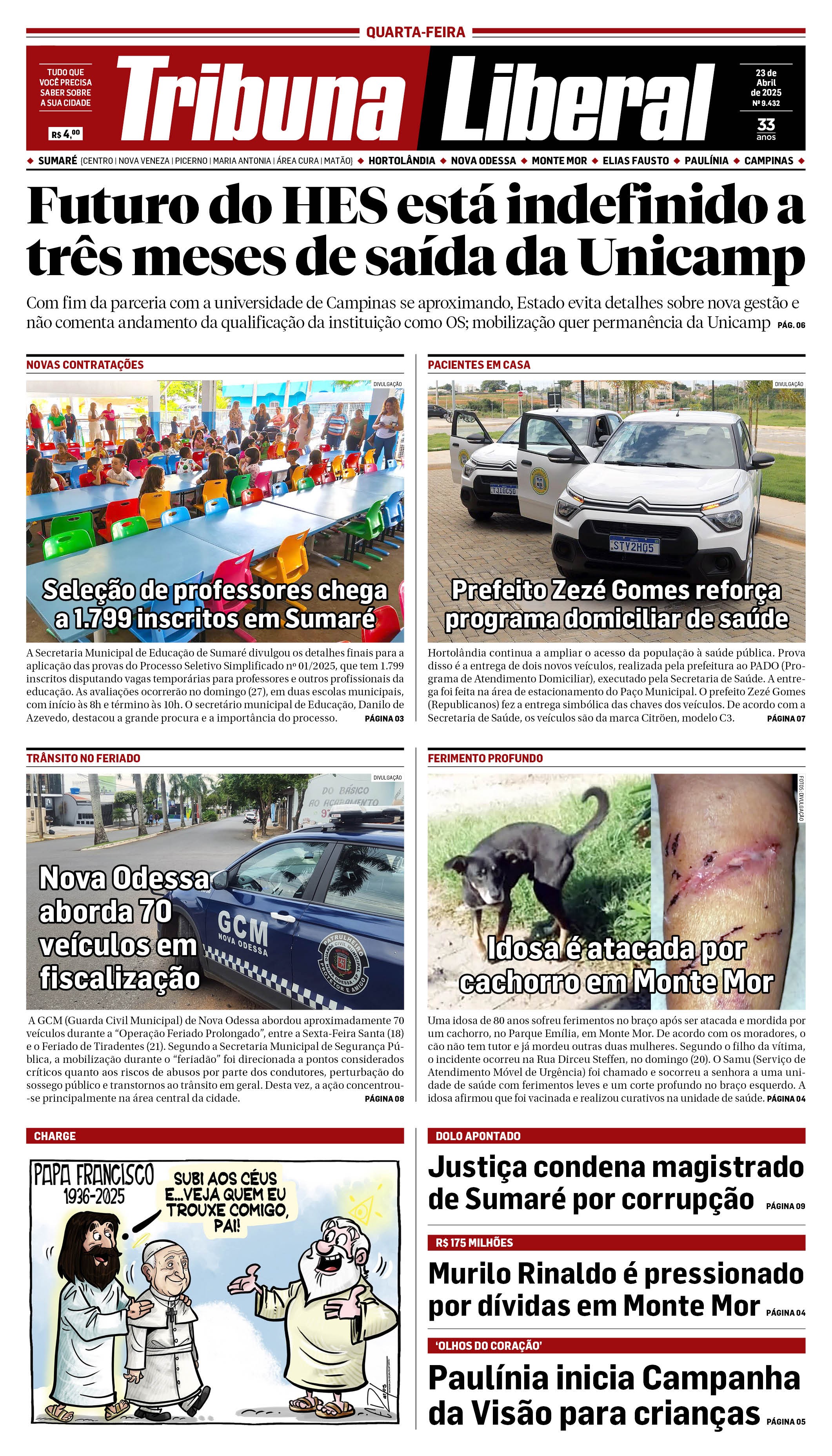 Edição de Quarta-Feira - 23-04-2025