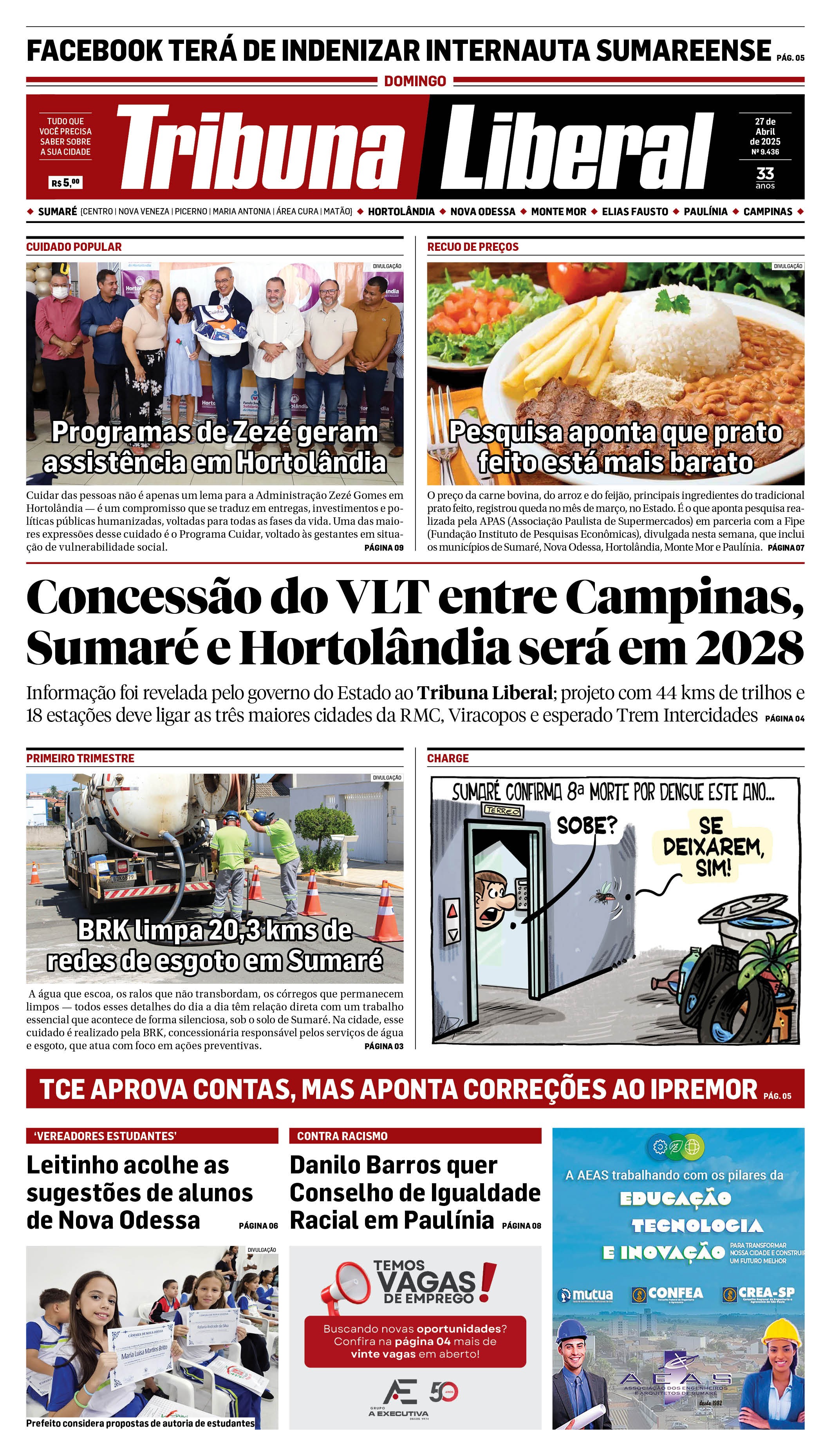 Edição de Domingo - 27-04-2025