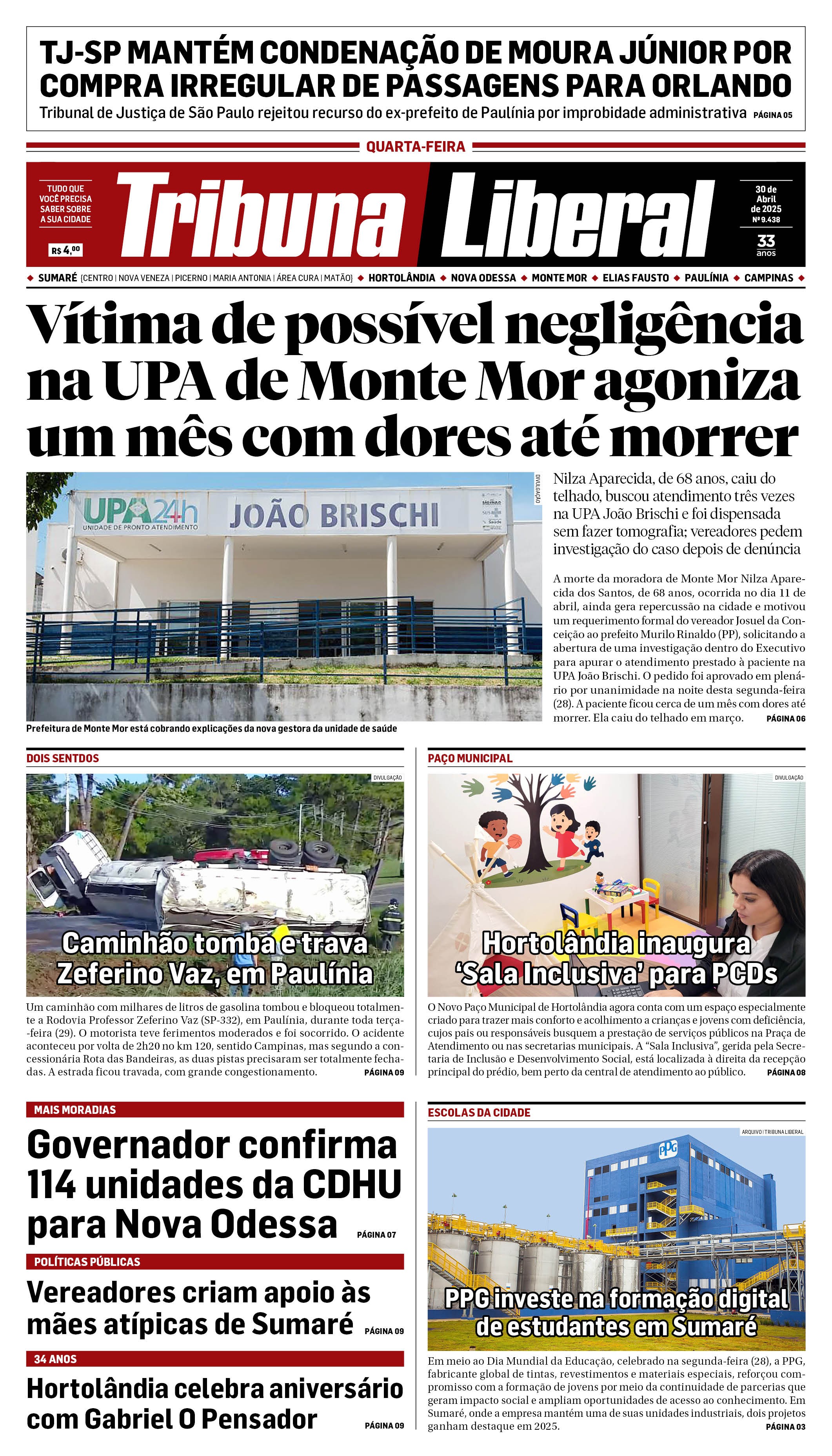 Edição de Quarta-Feira - 30-04-2025