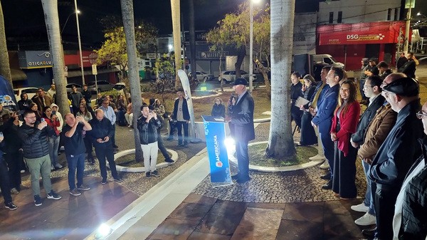 Revitalização da Praça da Matriz vai integrar população com Centro de Americana, diz Chico Sardelli