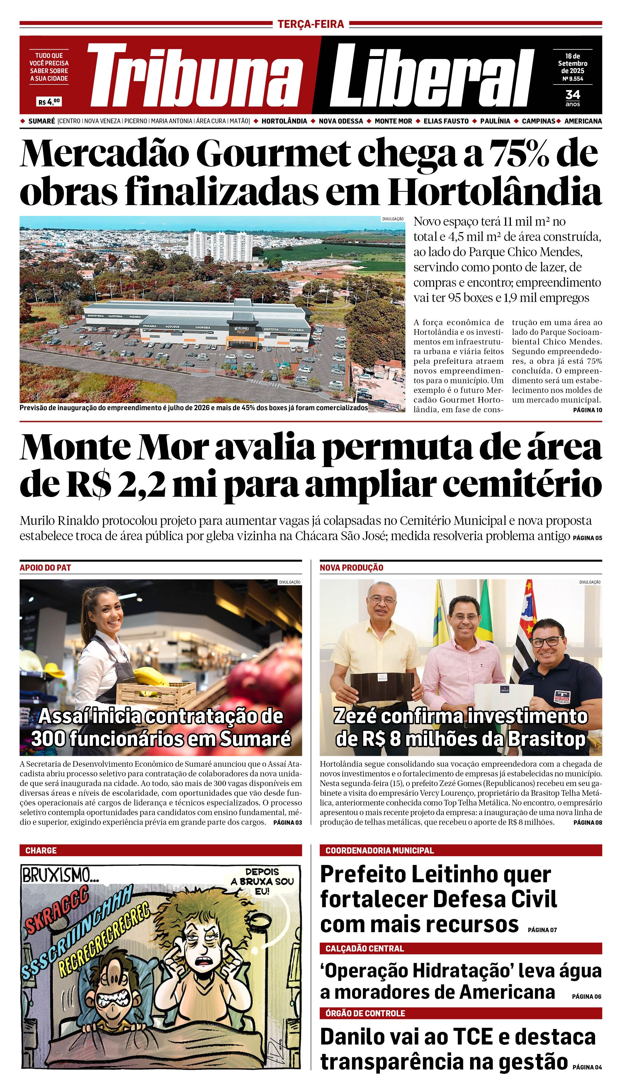 Edição de Terça-Feira - 16-09-2025