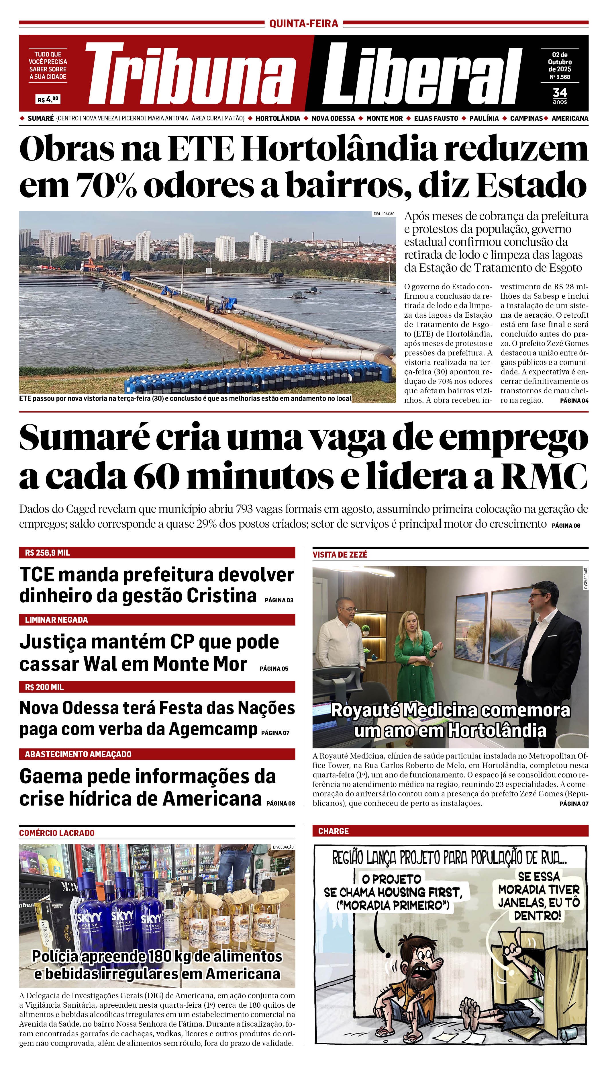 Edição de Quinta-Feira - 02-10-2025