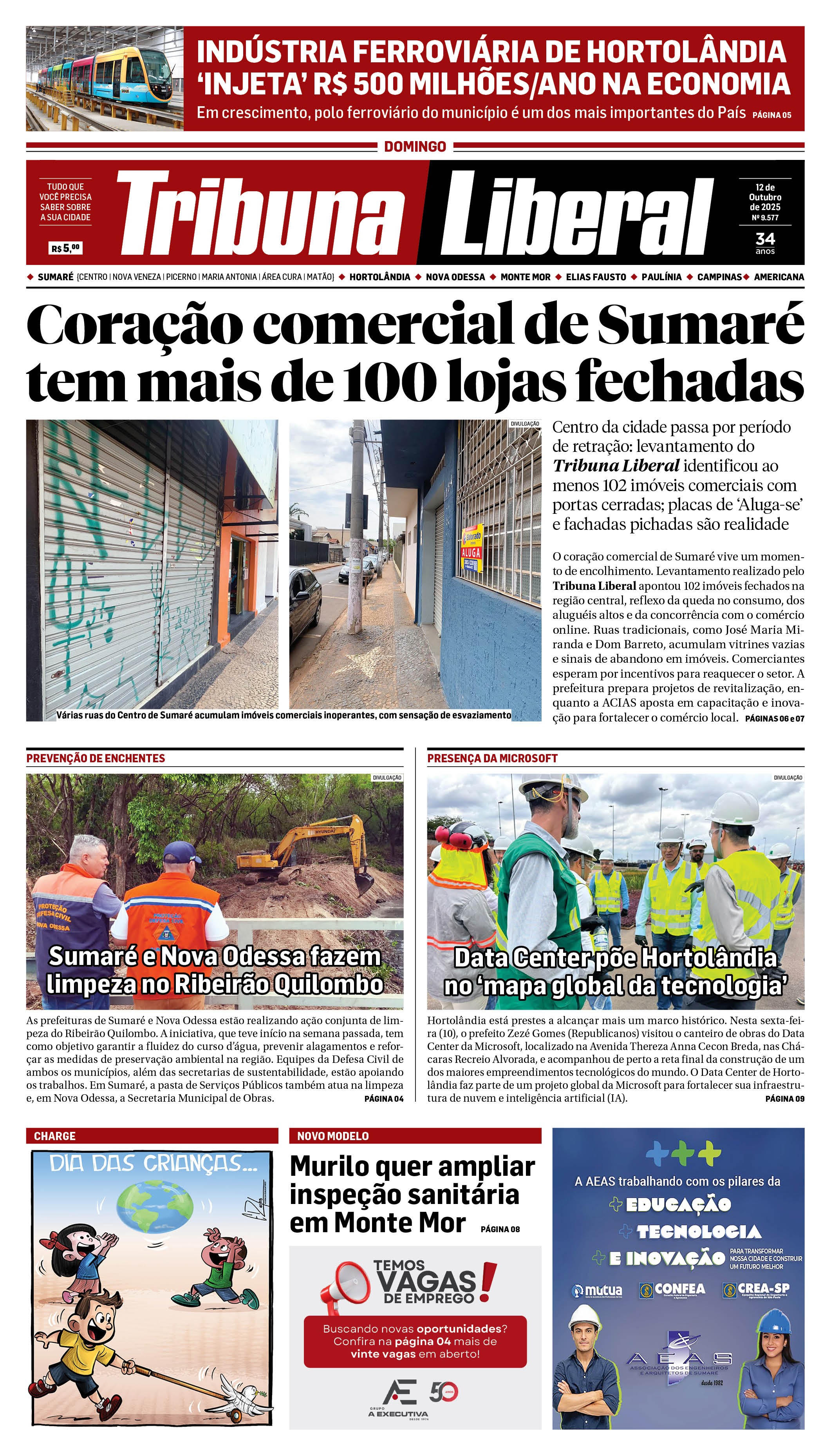 Edição de Domingo - 12-10-2025