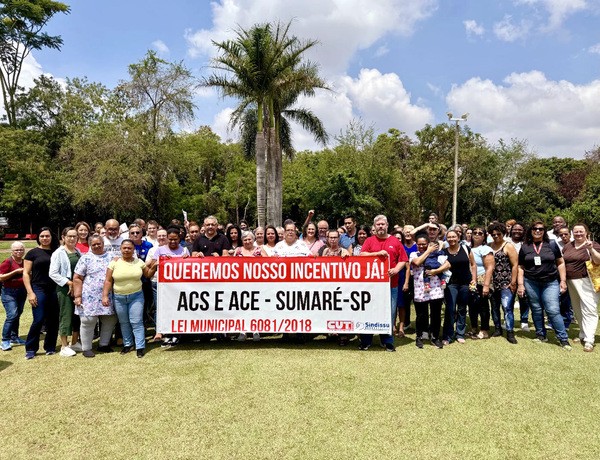 Servidores reivindicam pagamento do Incentivo Financeiro Anual em Sumaré