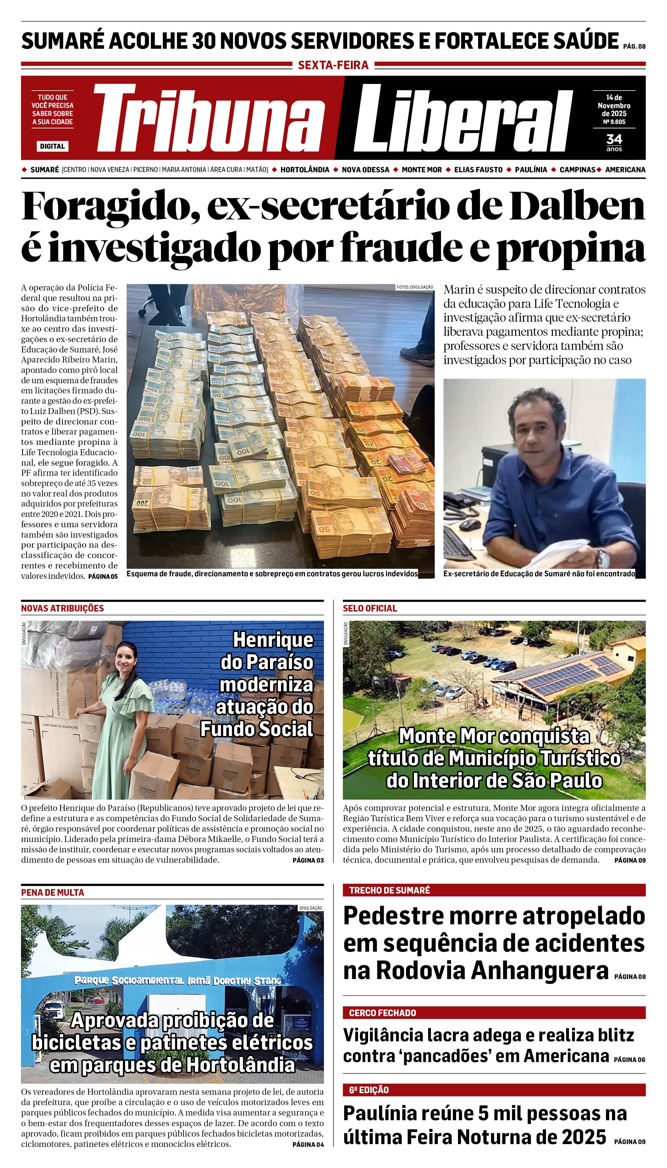 Edição de Sexta-Feira - 14-11-2025