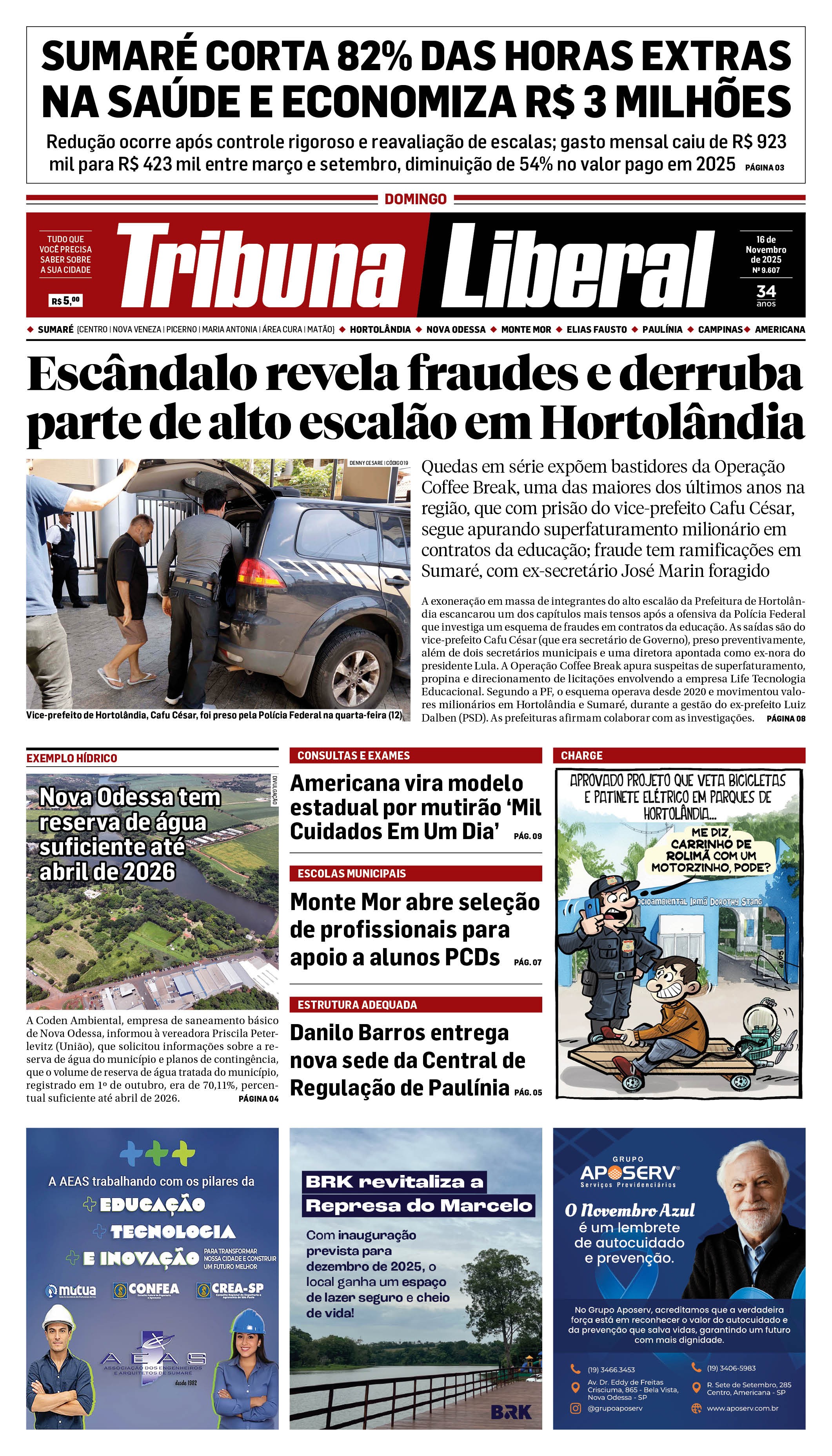 Edição de Domingo - 16-11-2025