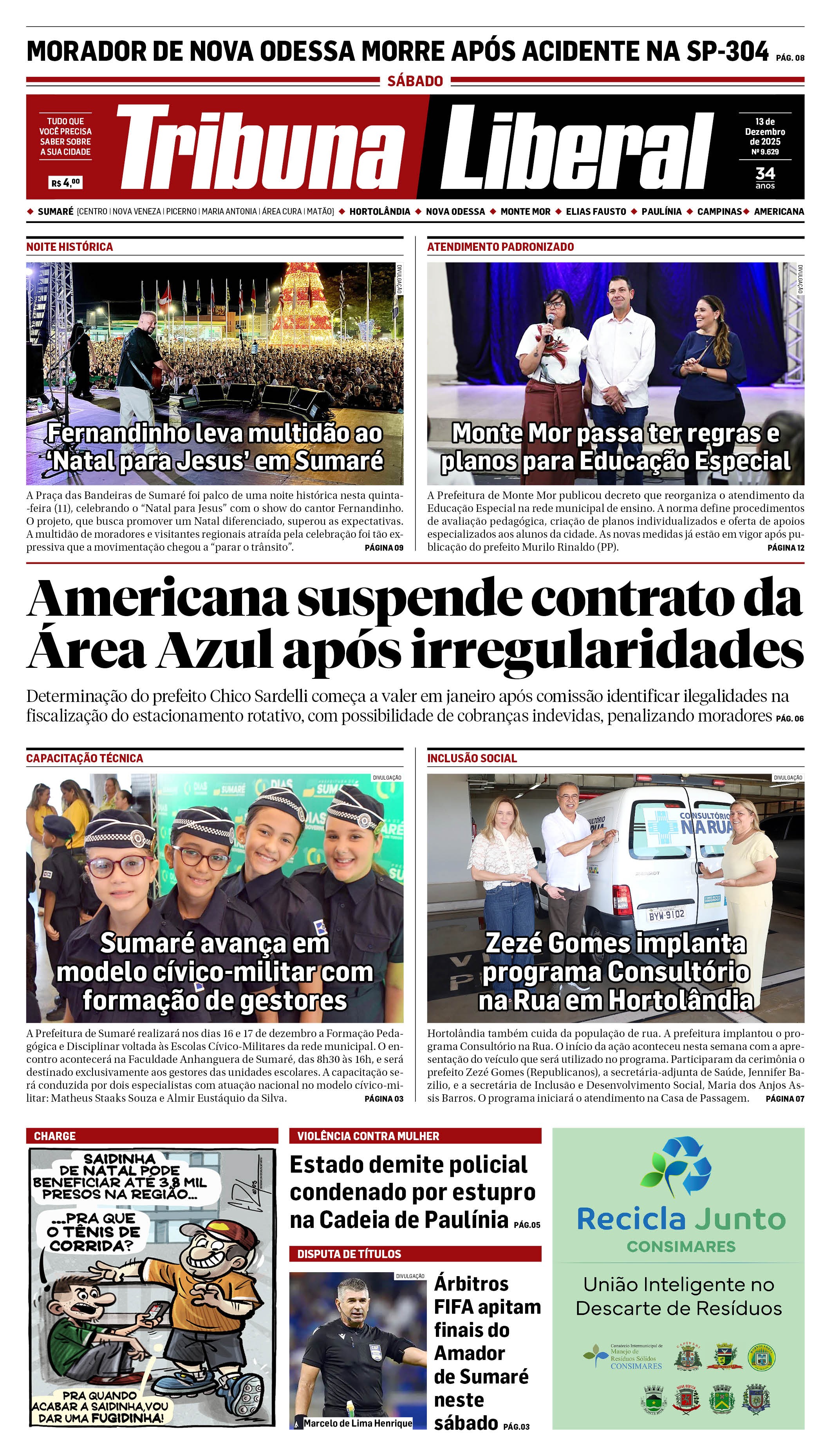 Edição de Sábado - 13-12-2025