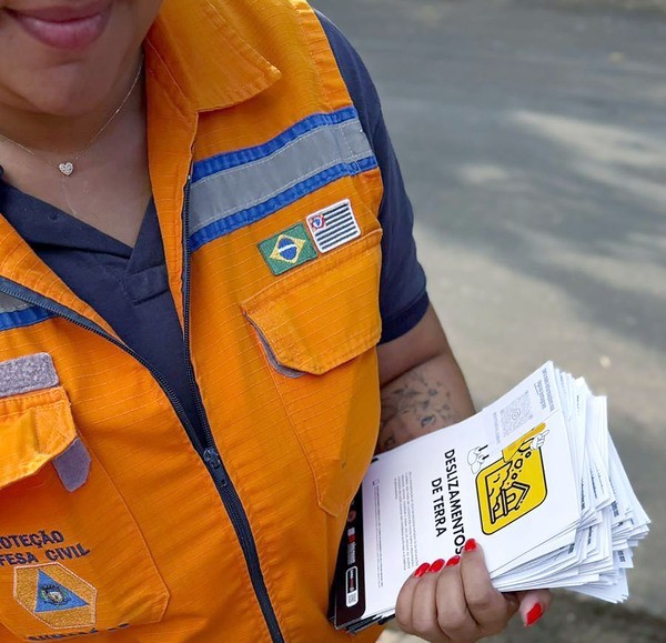 Defesa Civil de Sumaré realiza ação de conscientização em áreas de risco