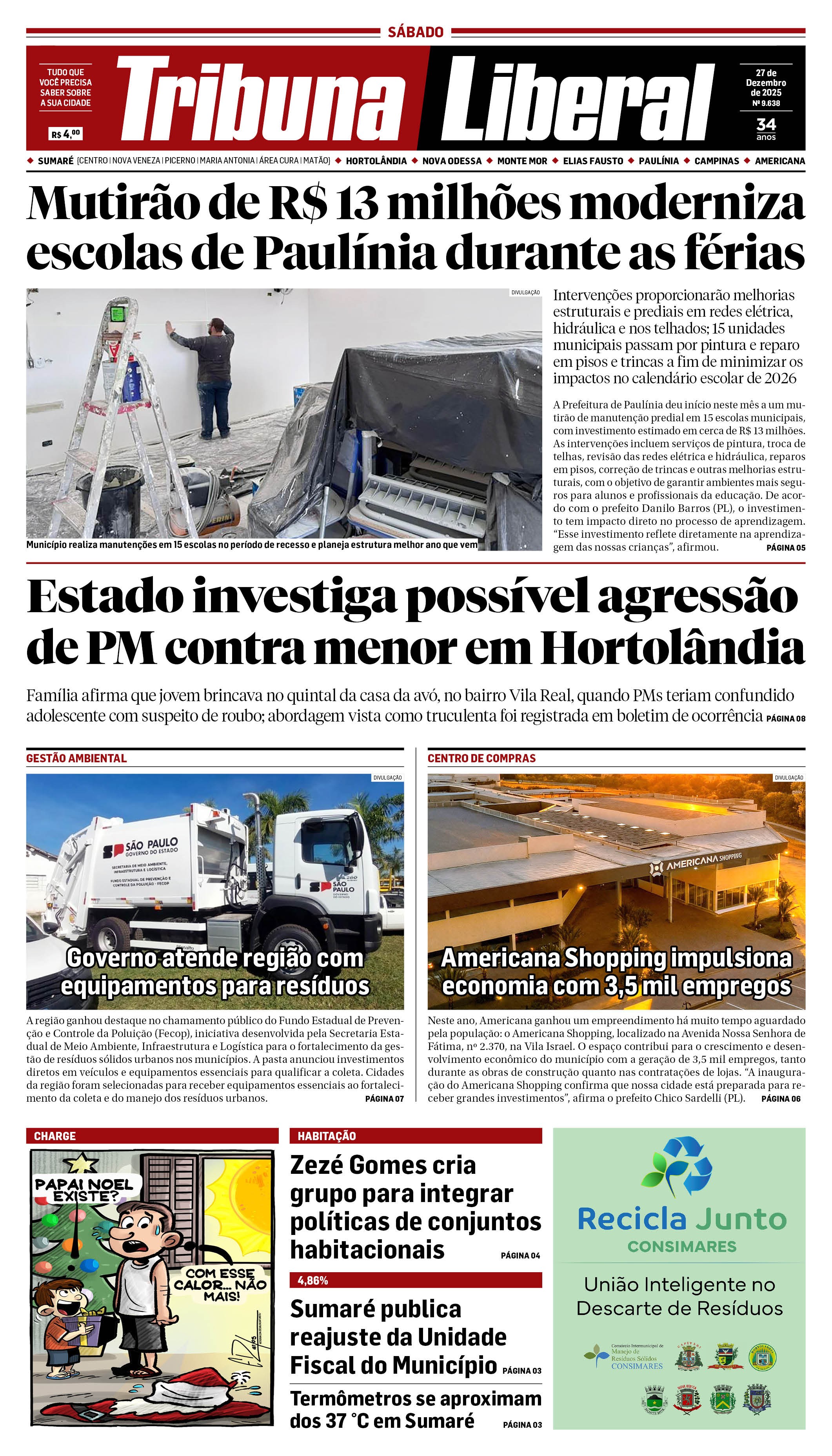 Edição de Sábado - 27-12-2025