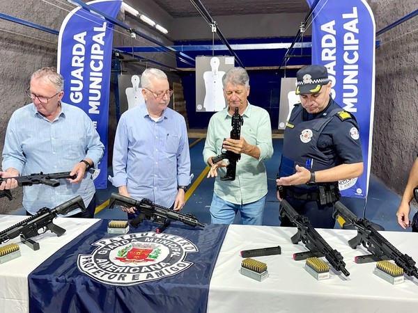 Gama investe em novos armamentos e treinamento de cães em Americana