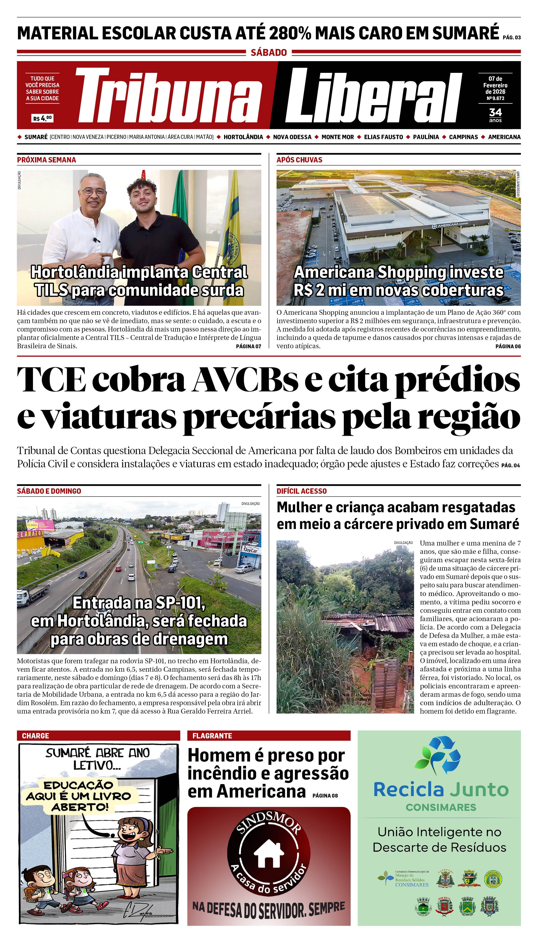 Edição de Sábado - 07-02-2026