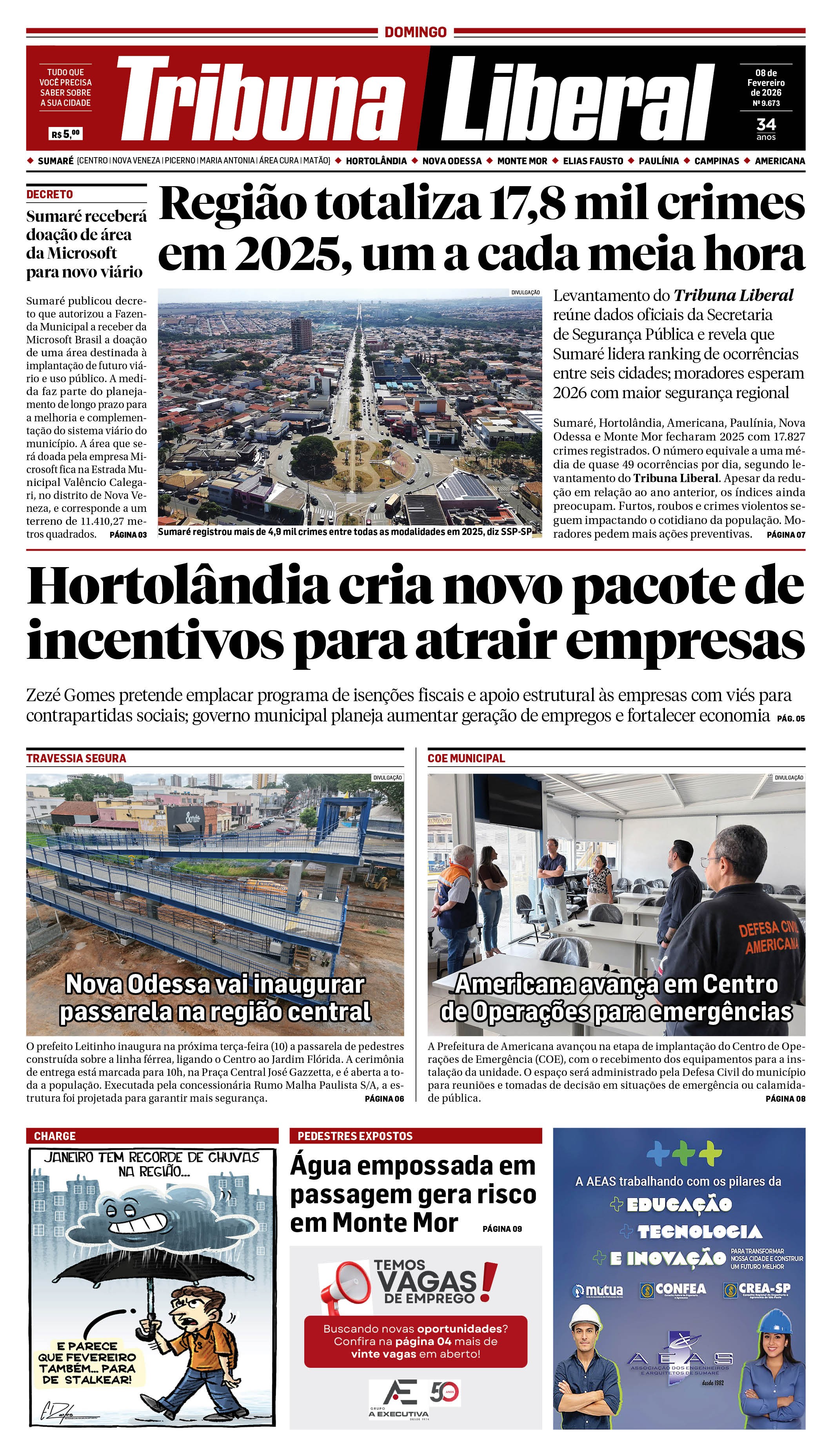 Edição de Domingo - 08-02-2026