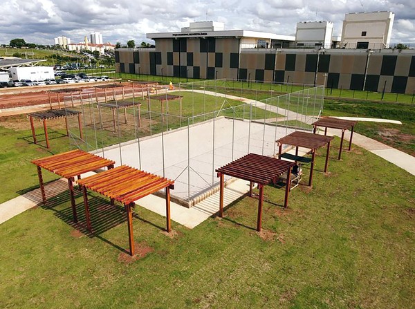 Praça Esportiva do Paço de Hortolândia terá campo de futebol Society