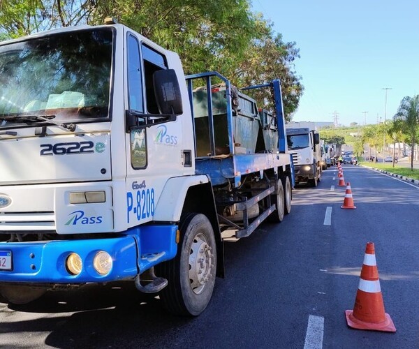 Prefeitura de Sumaré fiscaliza 58 veículos durante Operação Chorume