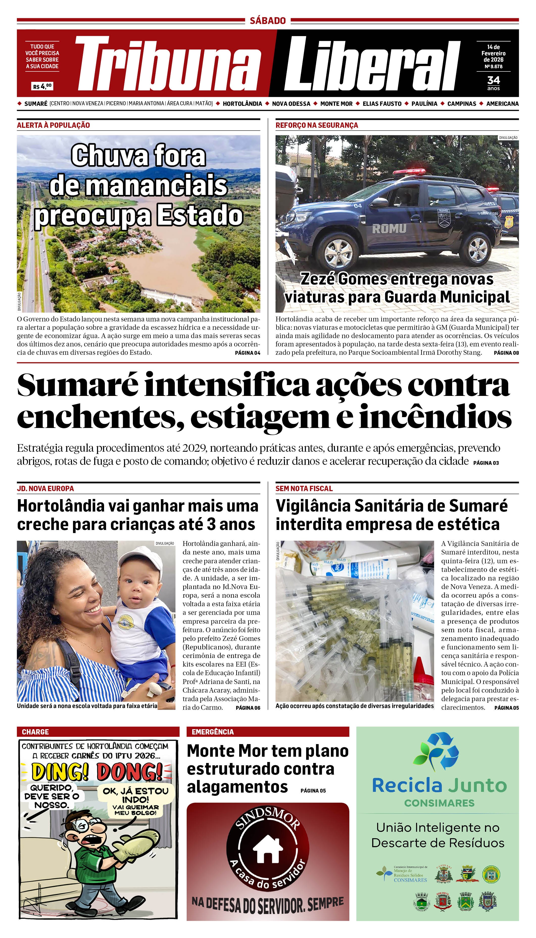 Edição de Sábado - 14-02-2025