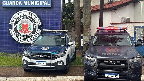 Tentativa de furto danifica vitrine de loja de celulares no Centro de Americana