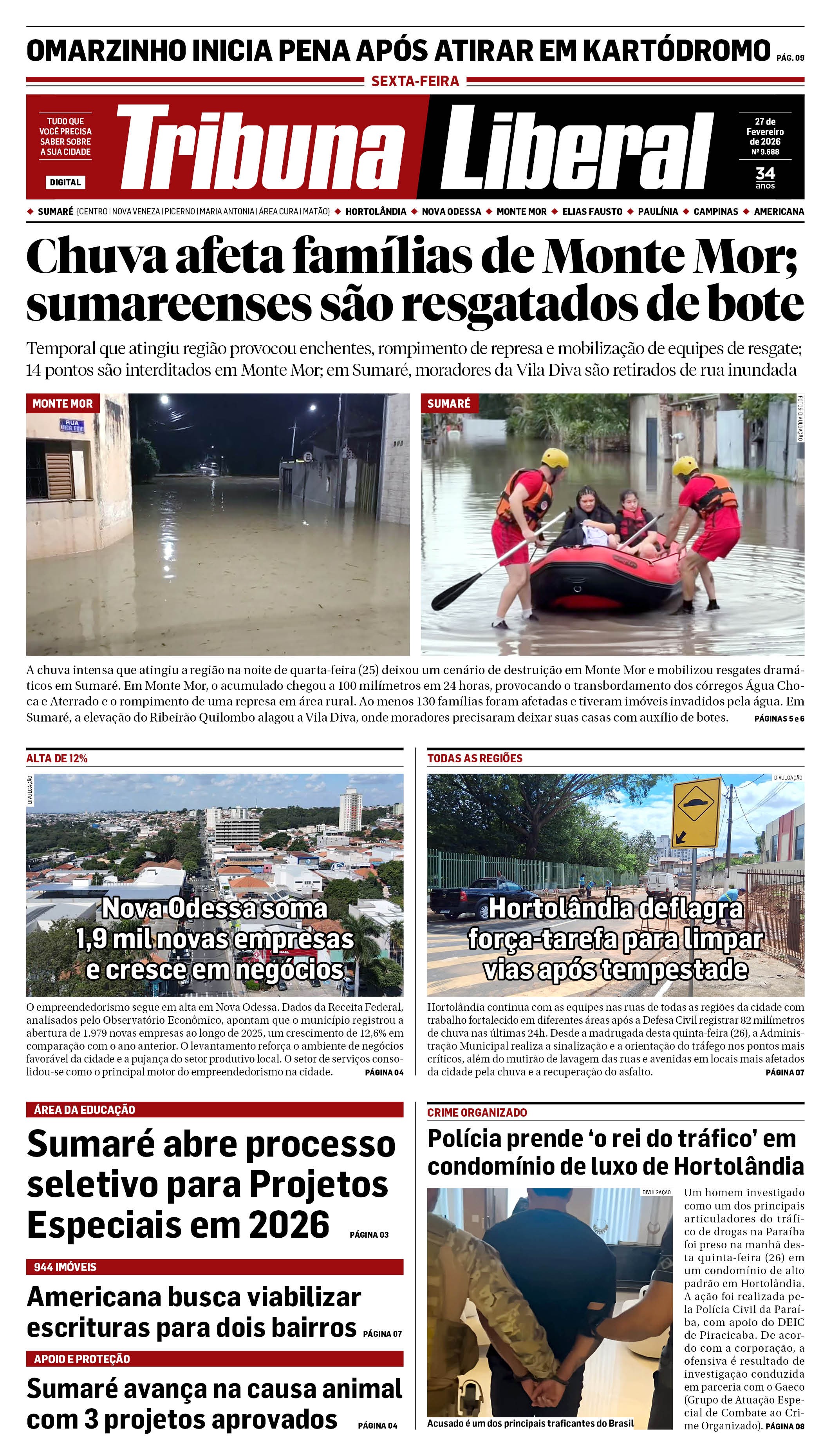 Edição de Sexta-Feira - 27-02-2026