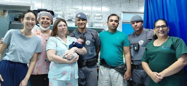 PM salva recém-nascido engasgado e evita tragédia em Sumaré
