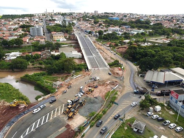 Hortolândia descarta licitação e prevê entrega de rotatória de viaduto até abril
