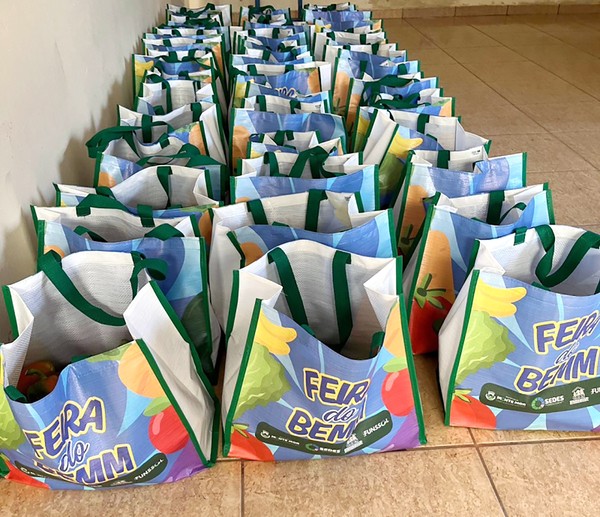 Feira do Bemm garante alimentos a famílias vulneráveis de Monte Mor