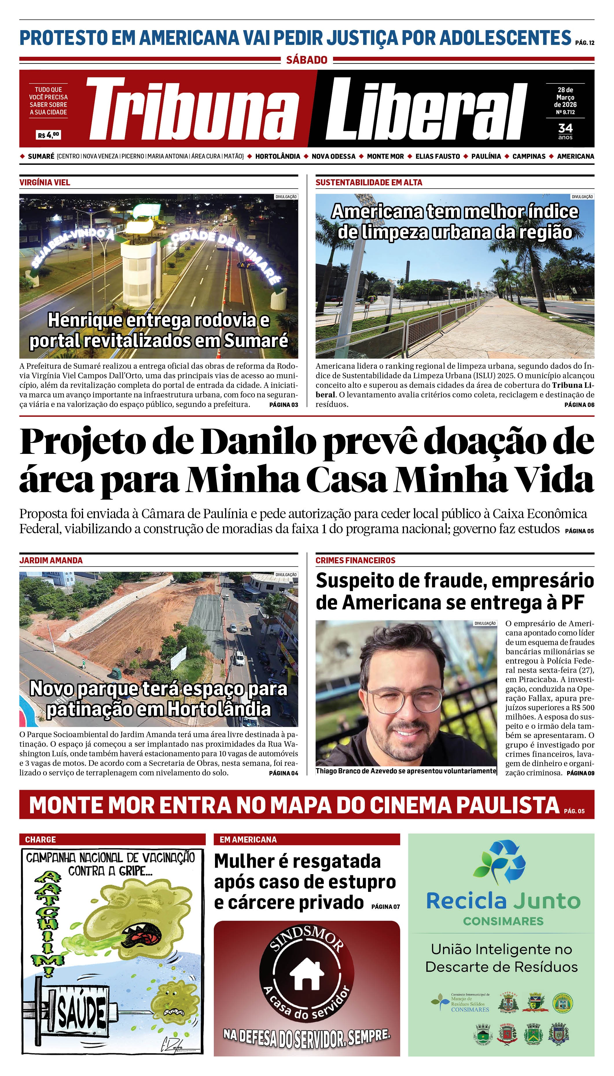 Edição de Sábado - 28-03-2026