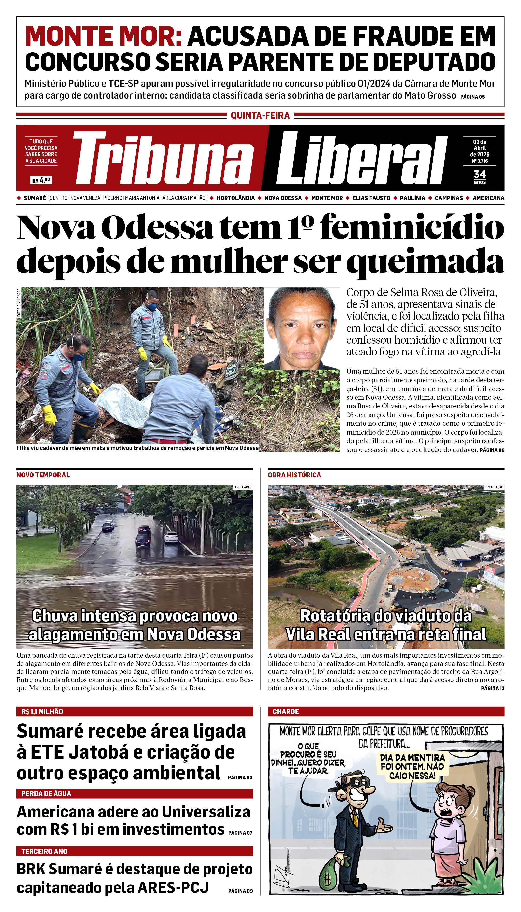 Edição de Quinta-Feira - 02-04-2026