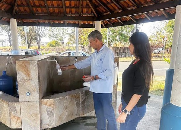 Água do poço artesiano do Jd. Mirante, em Hortolândia, está imprópria para consumo humano
