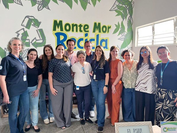 Monte Mor Recicla recebe visita internacional e tem avanços já reconhecidos