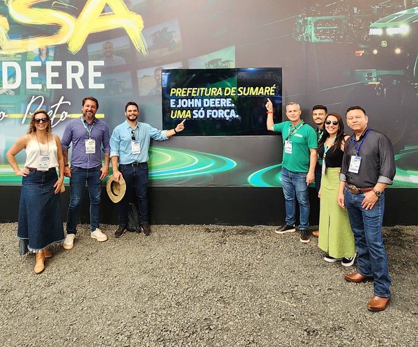 Comitiva de Sumaré vai à Agrishow em busca de inovação e desenvolvimento