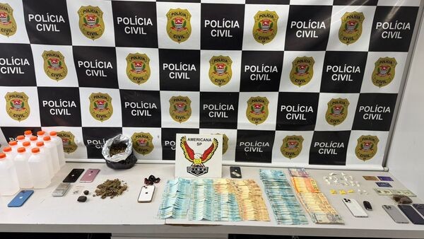 Dise prende seis e desarticula delivery de drogas em Americana