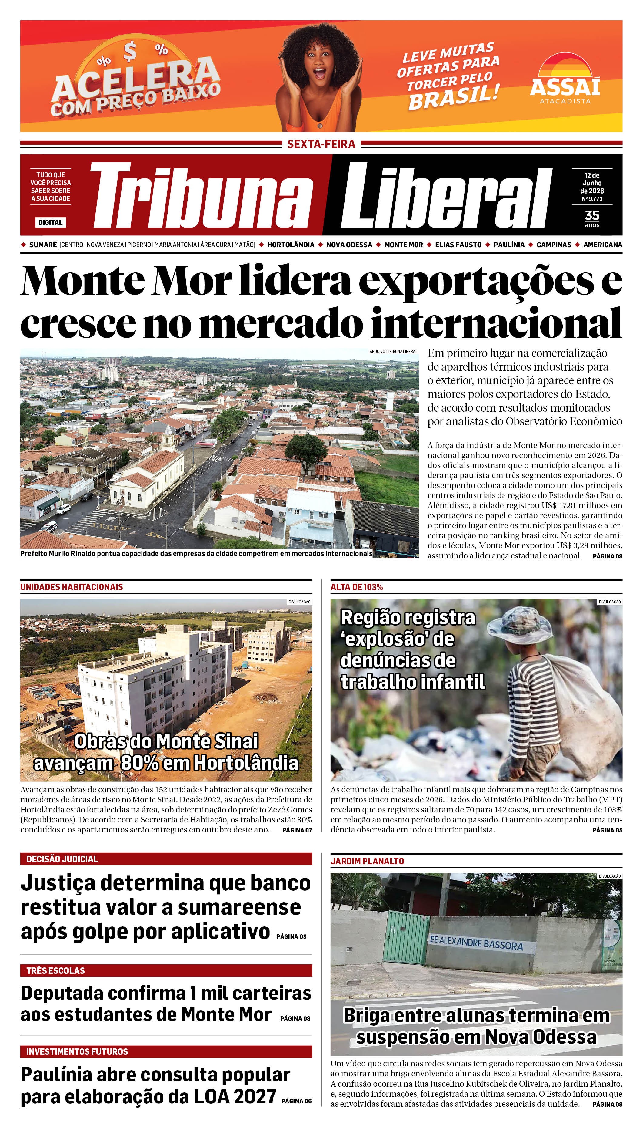 Edição de Sexta-Feira - 12-06-2026
