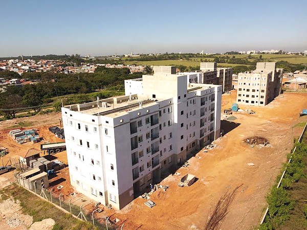 Unidades habitacionais do Monte Sinai, em Hortolândia, estão 80% concluídas