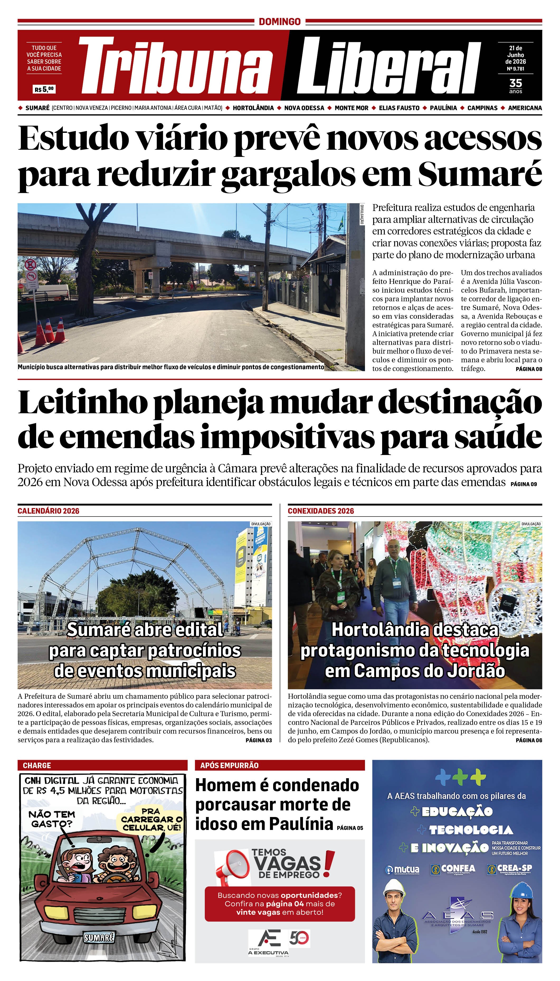 Edição de Domingo - 21-06-2026