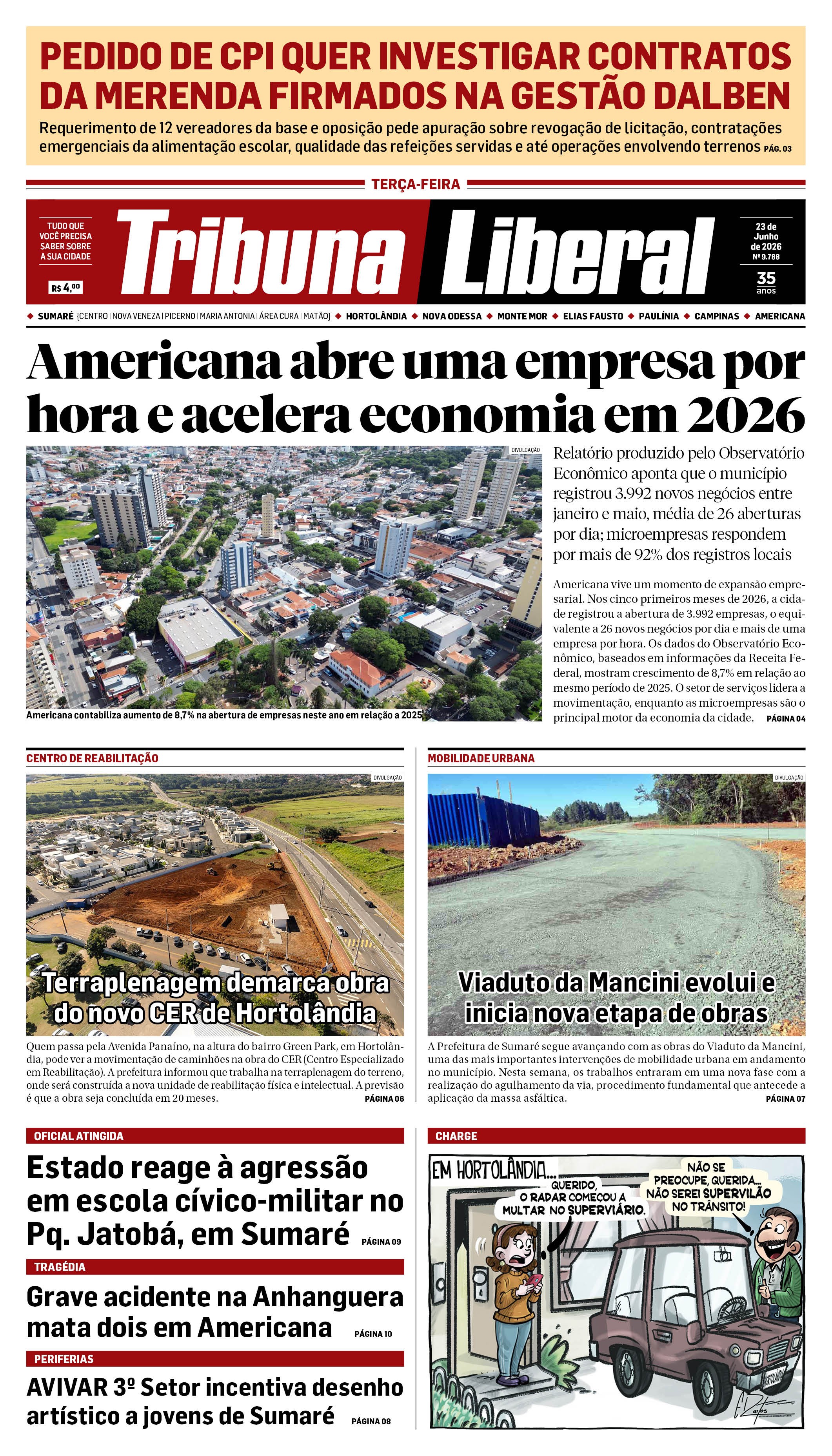 Edição de Terça-Feira - 23-06-2026