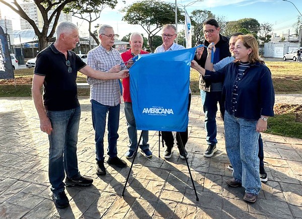 Sardelli inaugura revitalização da Praça Antônio Faé, em Americana