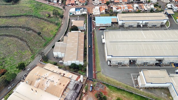 Pavimentação asfáltica da Rua Vênus é finalizada em Americana