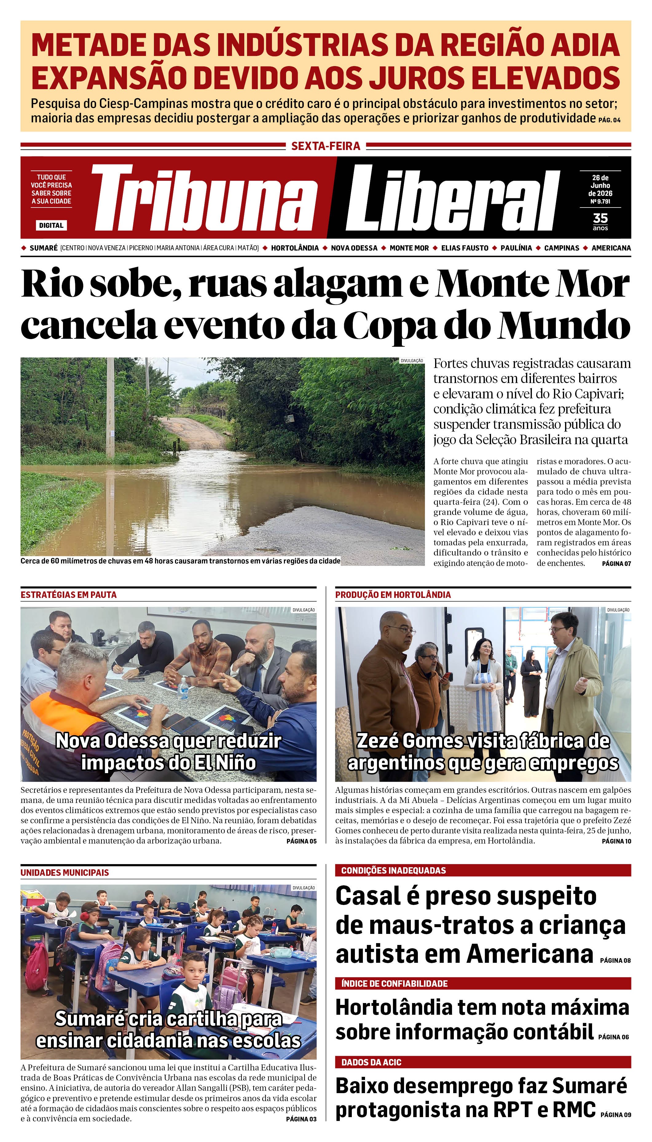 Edição de Sexta-Feira - 26-06-2026