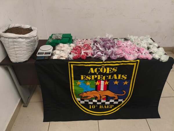 Homem é preso com mais de 14kg de drogas durante operação do Baep em Sumaré