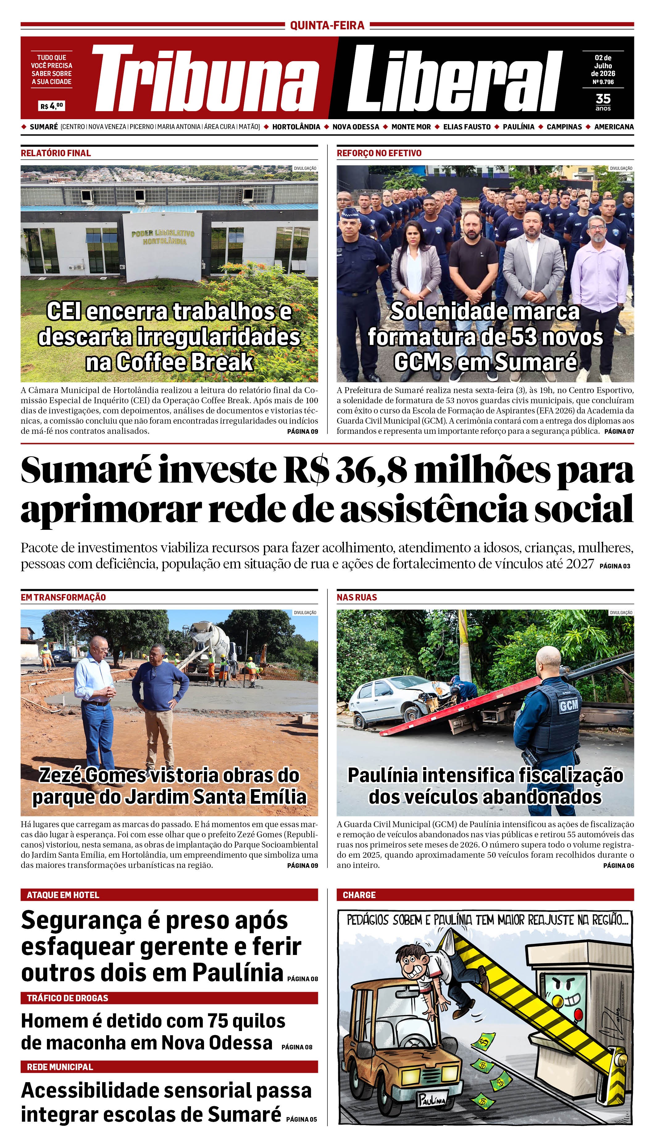Edição de Quinta-Feira - 02-07-2026